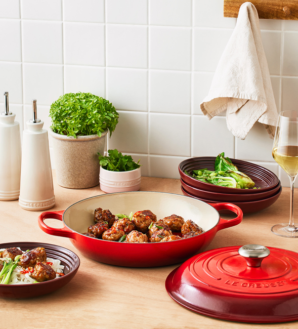 Teriyaki-Style Sticky Pork Meatballs